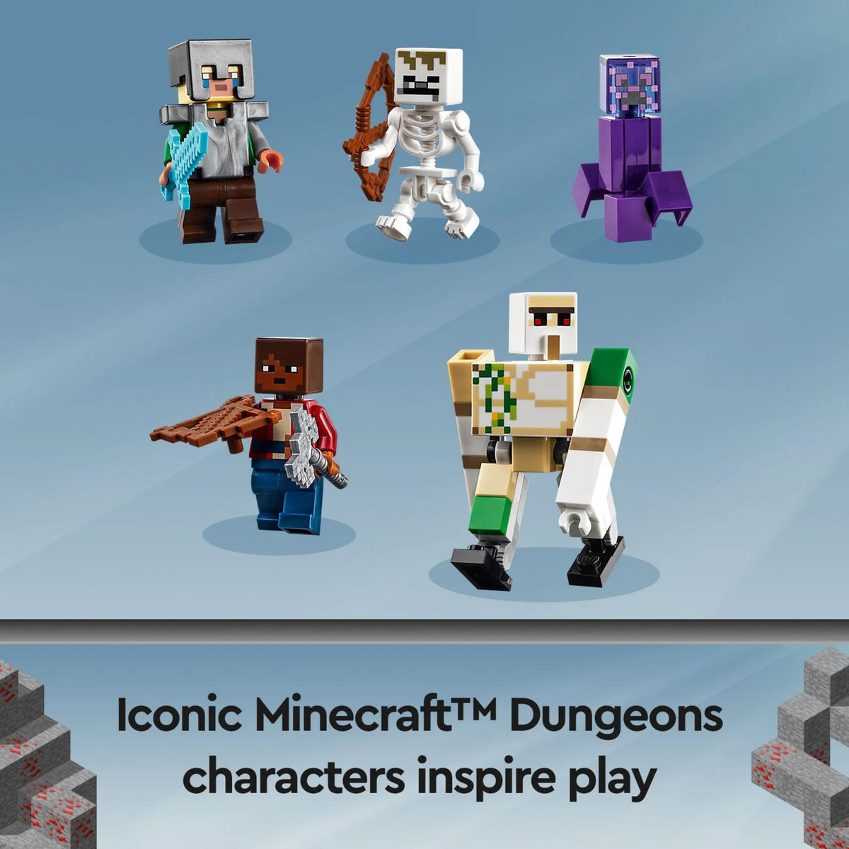 Minecraft Building Toy Playset 487 Pieces P4867