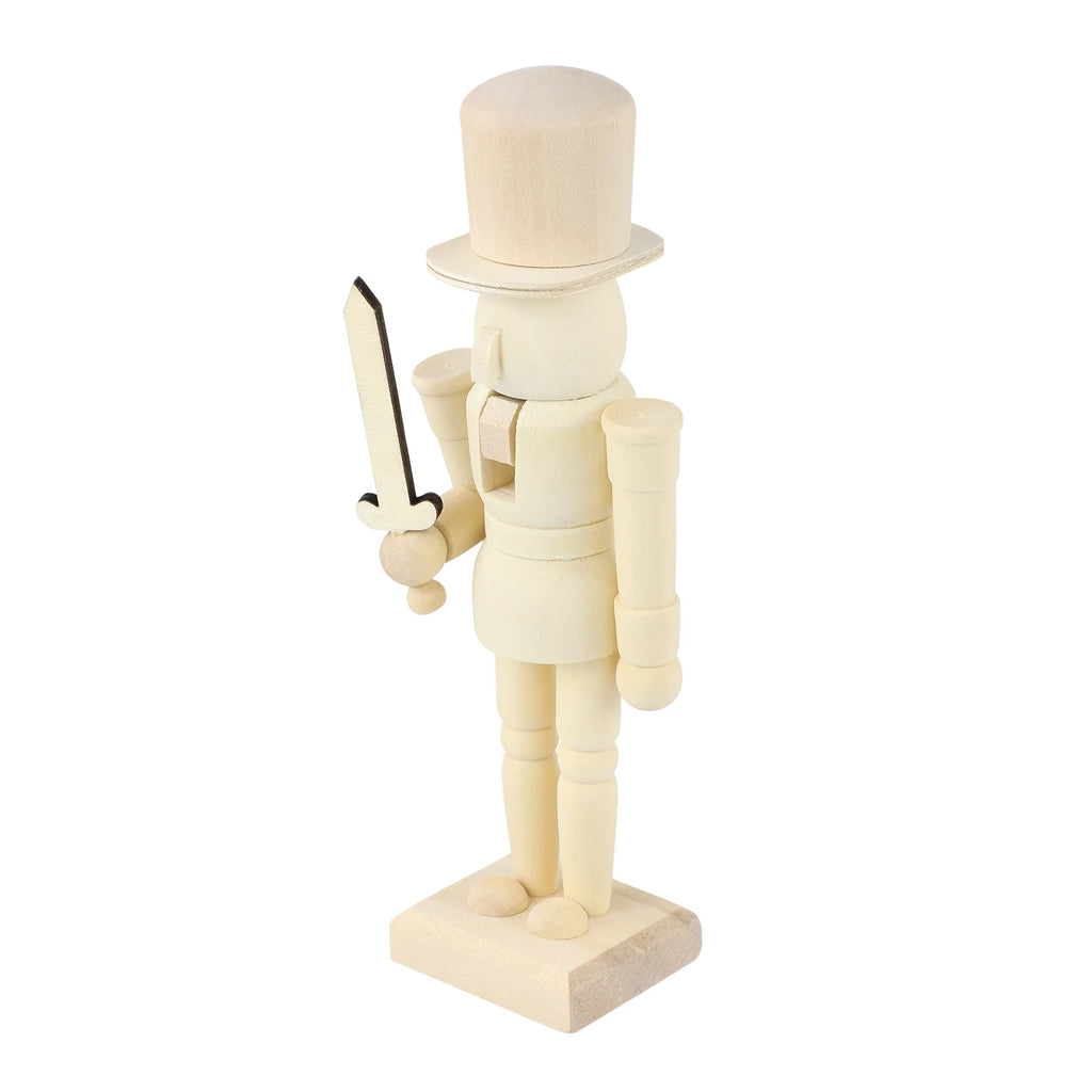 Unfinished Wooden Nutcracker Doll Q9947
