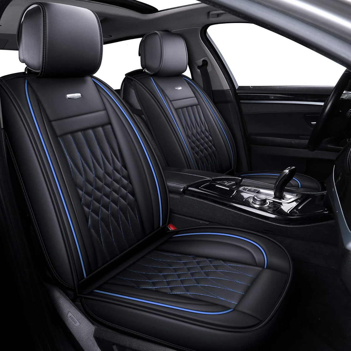 Gray Car Seat Covers D69057