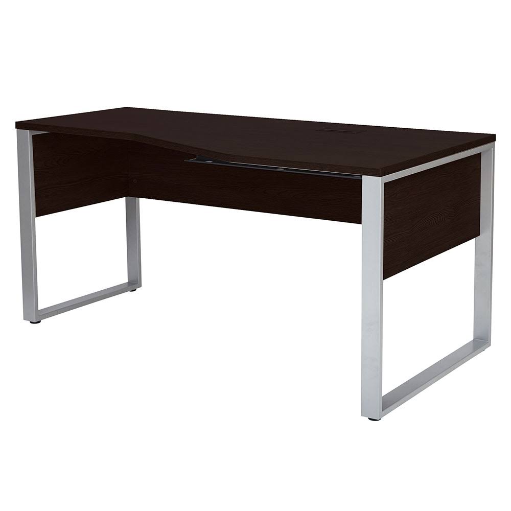 Crescent Desk 63x24/32 Inches in Espresso Q369033