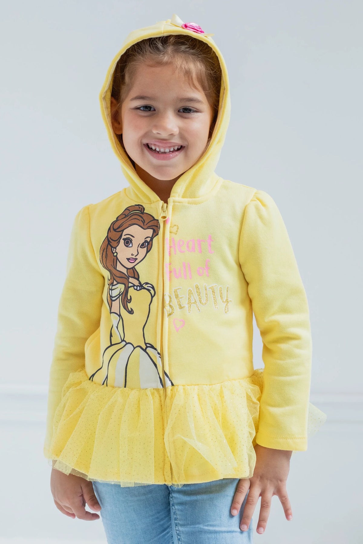 Disney Princess Belle Zip Up Hoodie C95775