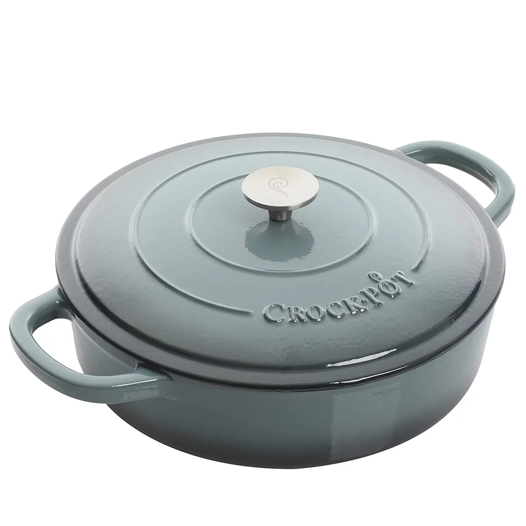 5QT Enameled Cast Iron Braiser with Lid I392292