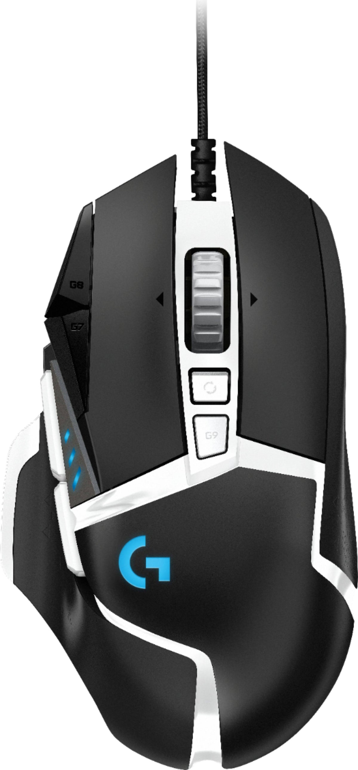 Wired Optical Gaming Mouse with RGB Lighting - Black A7842