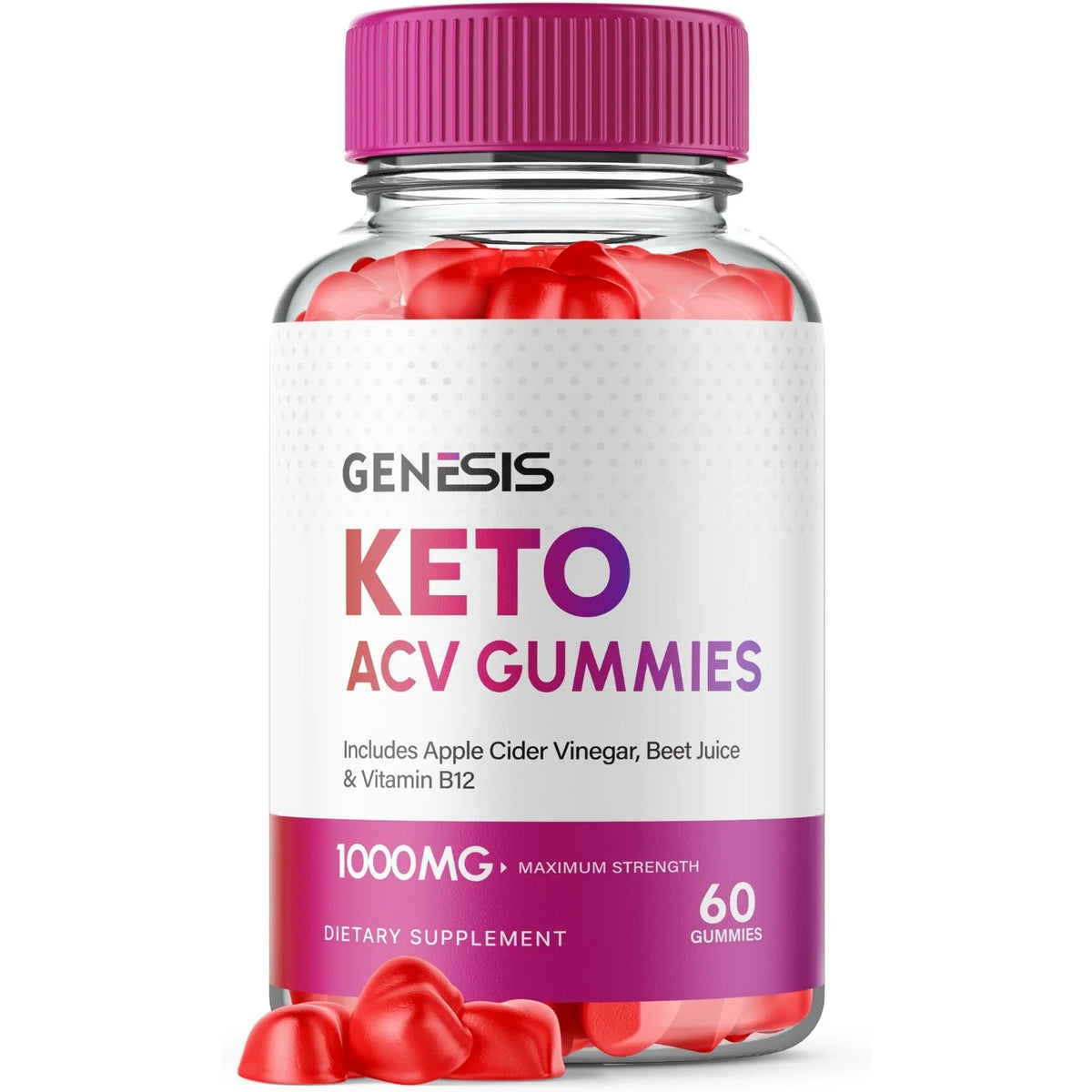Apple Cider Vinegar Beet Juice Vitamin B12 Gummies S933333