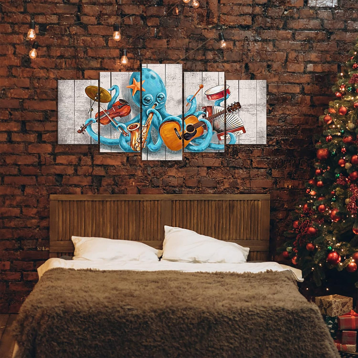 Octuptus Canvas Wall Art Print Z579868