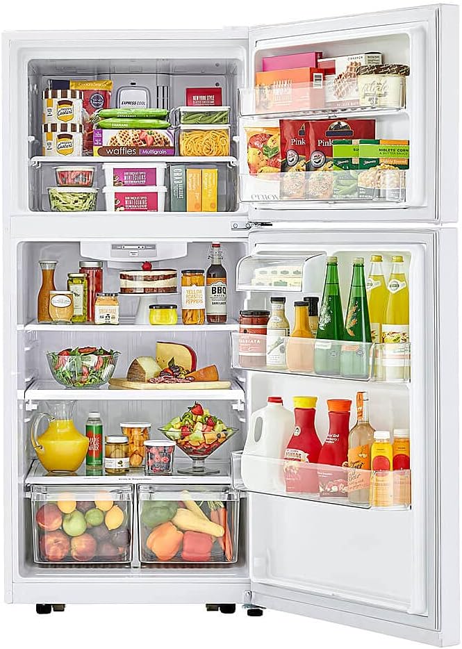 20.2 Cu. Ft. White Top-Freezer Refrigerator O337819