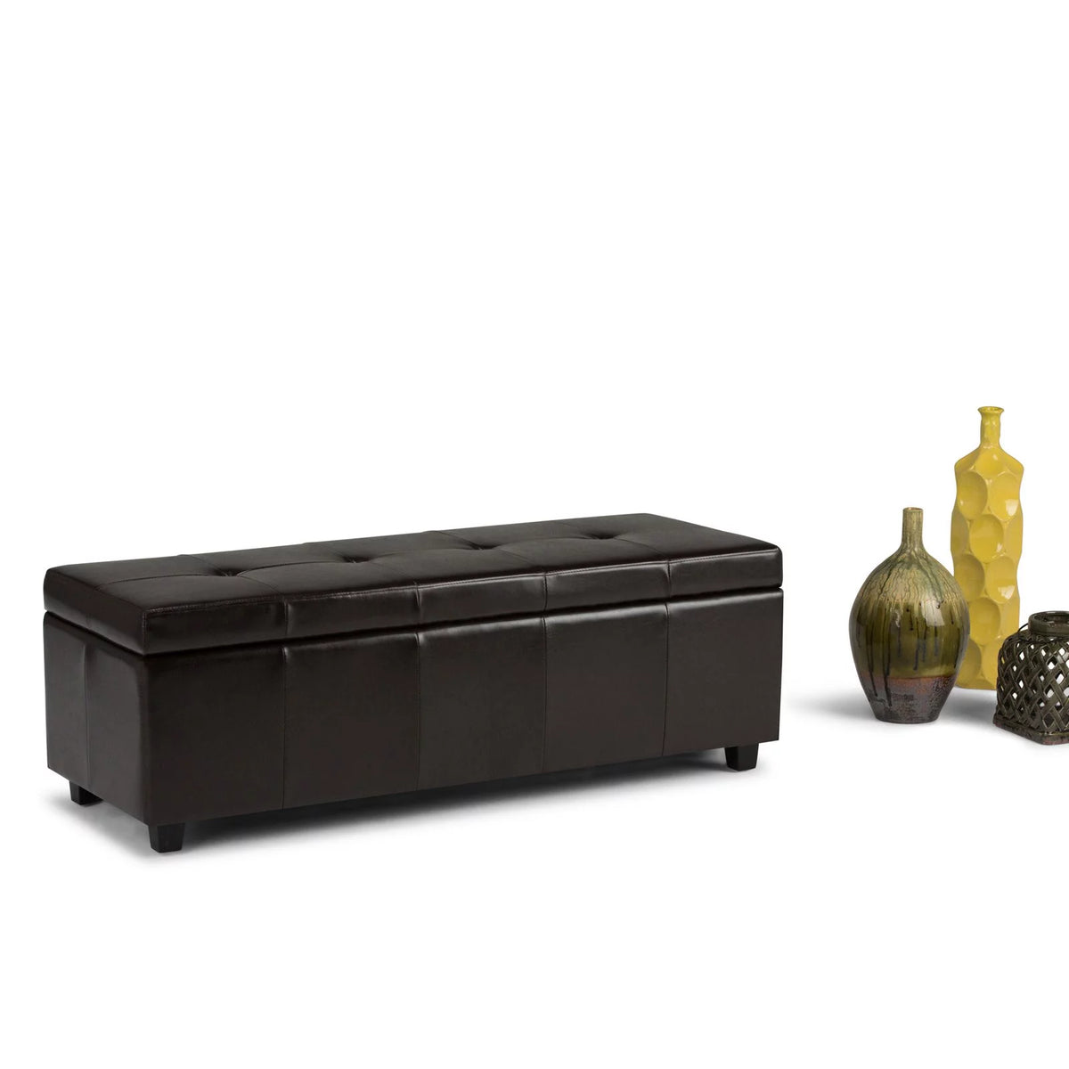 Large Storage Ottoman Bench N51181