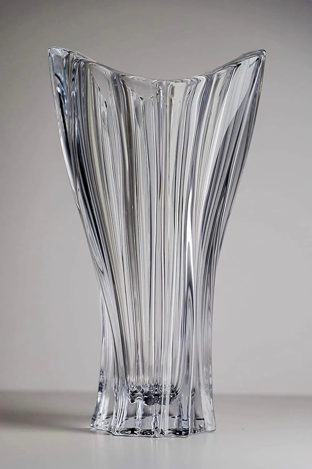Clear Crystal Glass Vase H3727