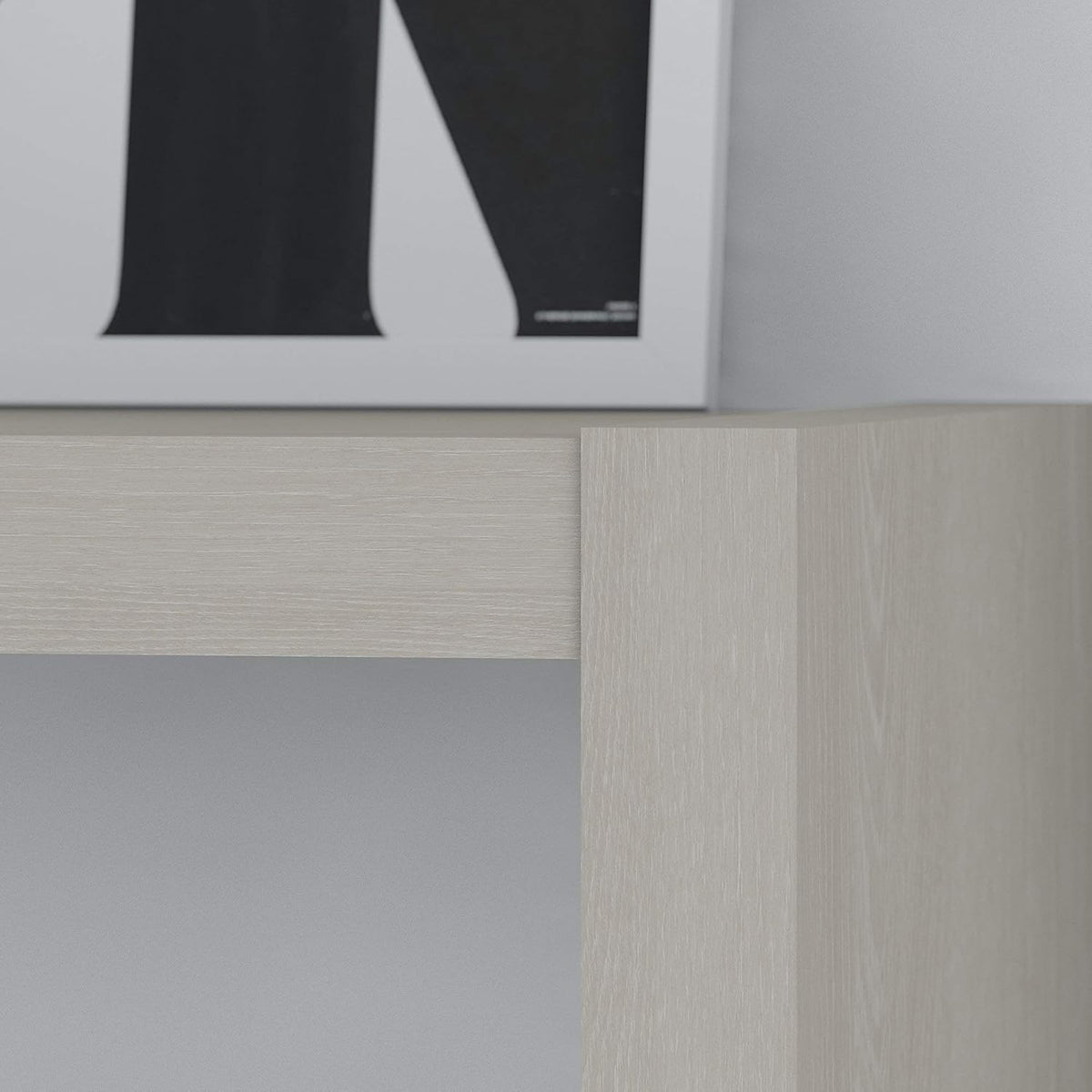 Gray Sand Bookcase Desk F67212