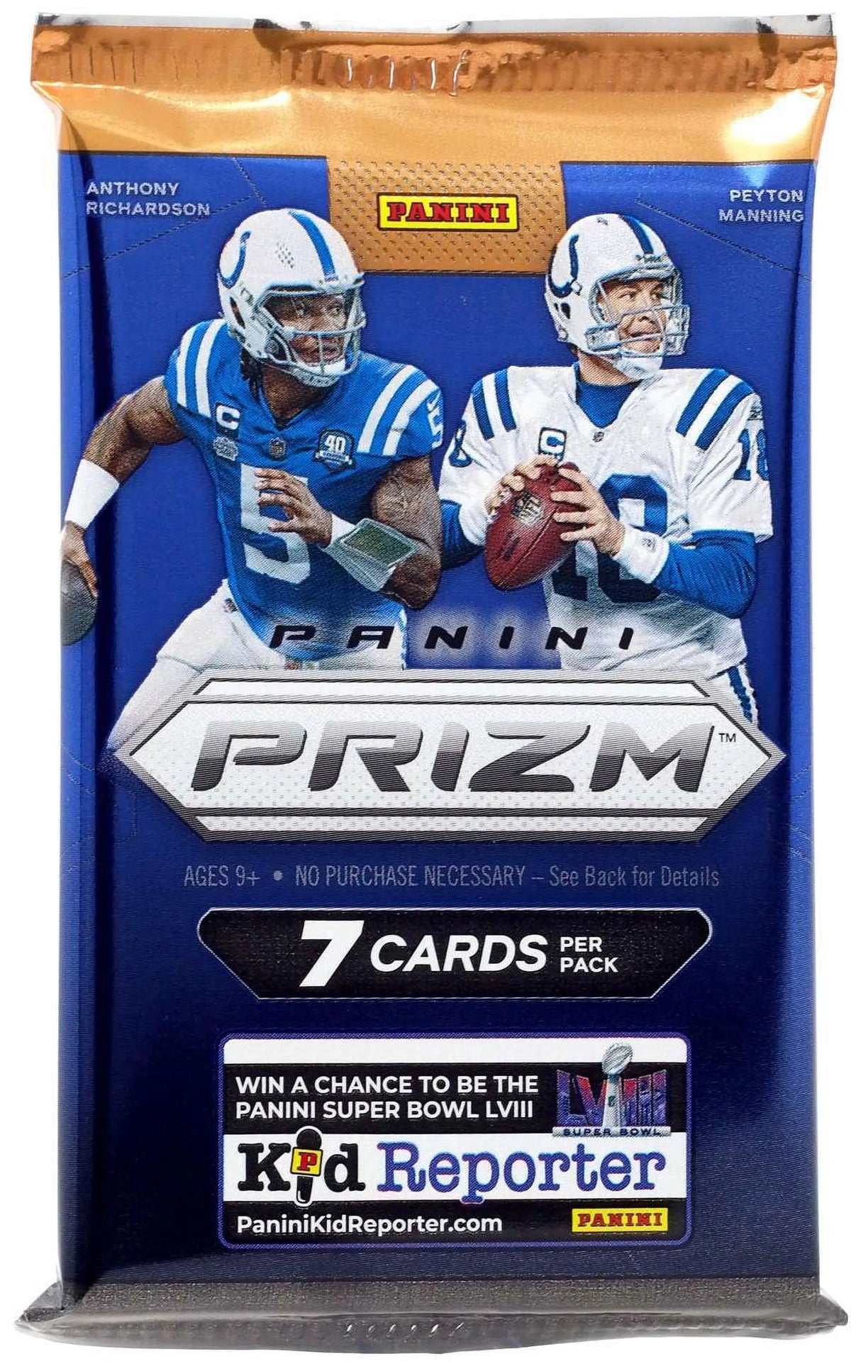 2023 Prizm Football Trading Card MEGA Box Pack Q1164