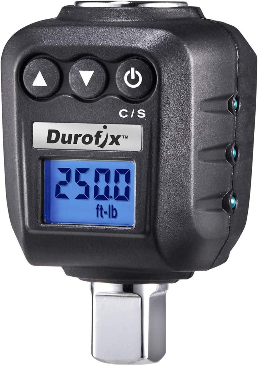 1/2" Heavy Duty Digital Torque Adapter with Buzzer and LED Flash Notification V141