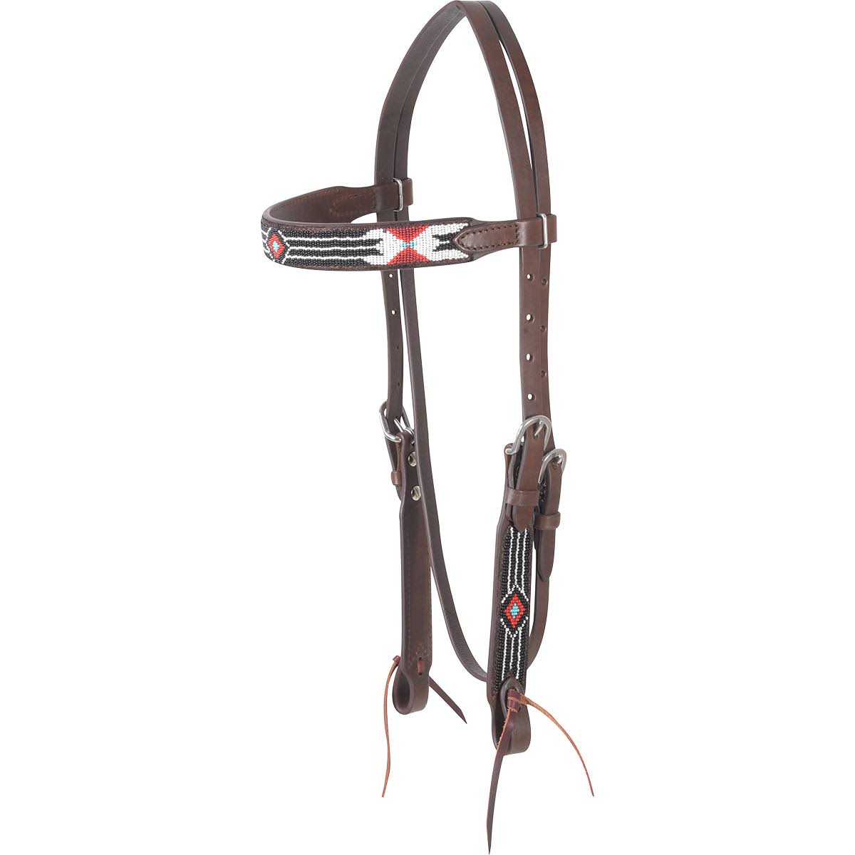 Taos Beaded Browband Headstall C7802