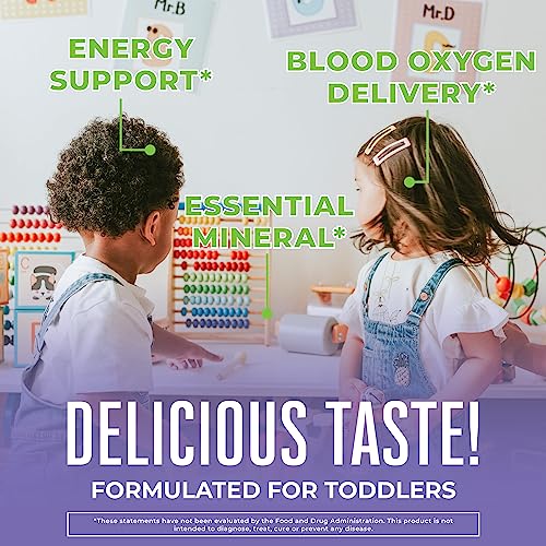 Liquid Iron Supplement for Children Ages 1-3, 2 Fl Oz Q828