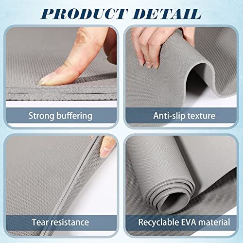 10 Pack 68'' x 24'' x 4mm Thick Non Slip Yoga Mats J43012