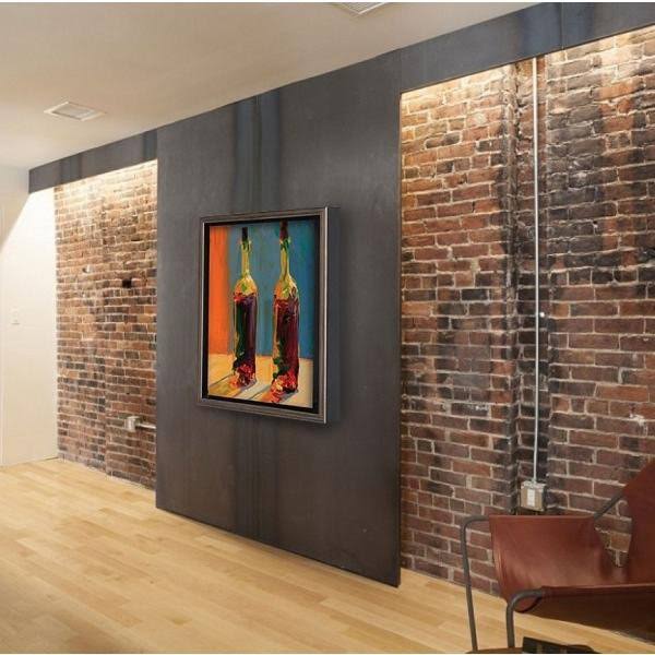 Black Wood Floater Frame 20x24 S493