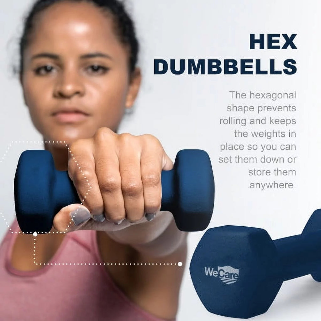 15lb Neoprene Dumbbell Pair Black M680
