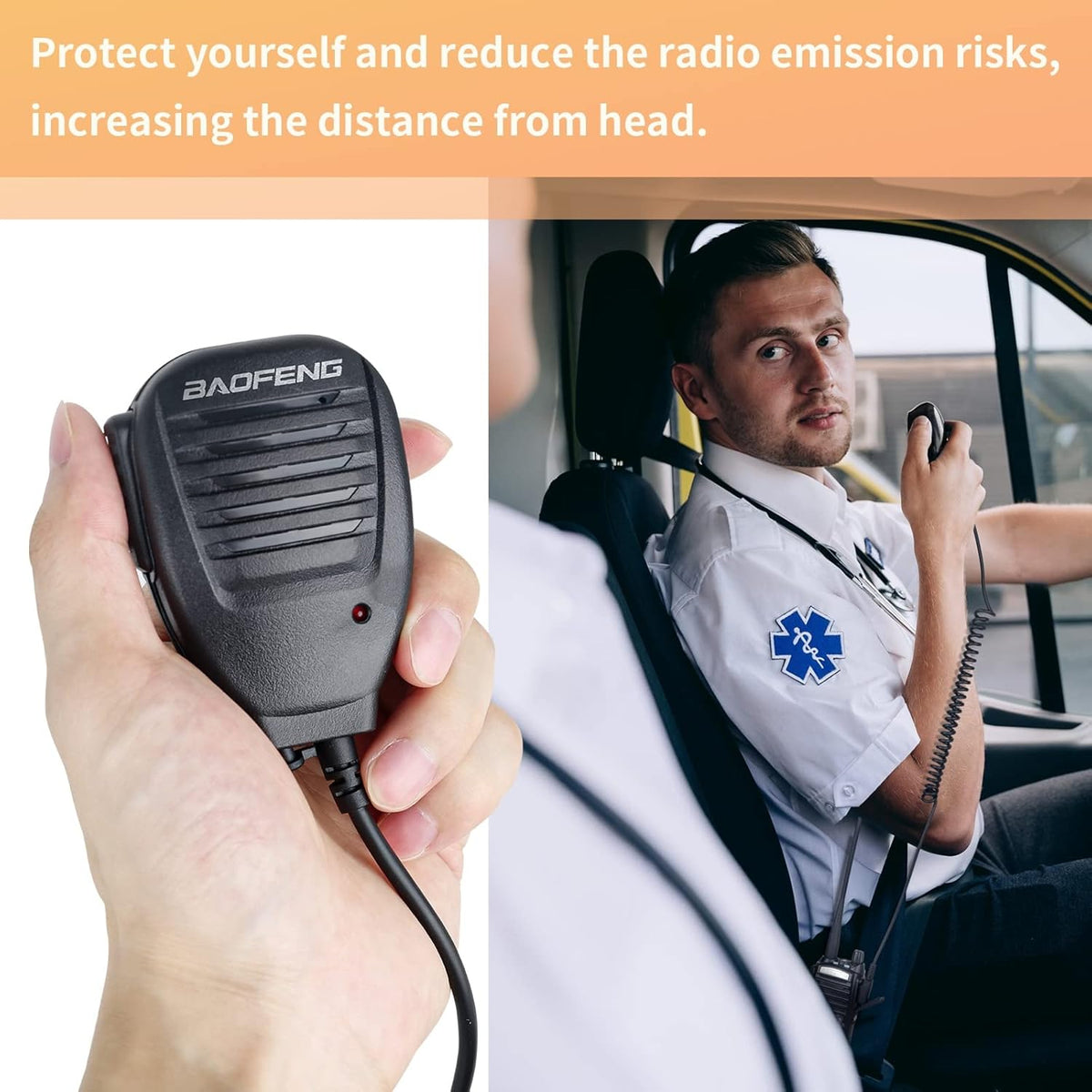 UV-82 High Power Portable 2 Way Radio with Extra 2800mAh Battery Full Kits (1 Pack-Black) P247006