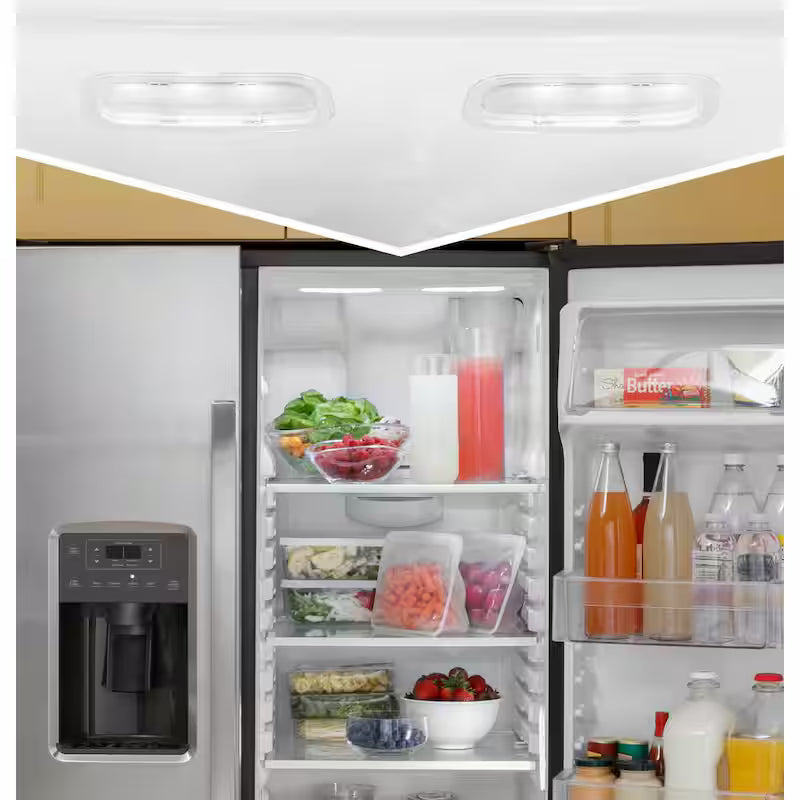 25.3 cu. ft. Side by Side Stainless Steel Refrigerator I846