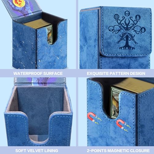 Red Trading Card Storage Box with 10 Dividers L75839