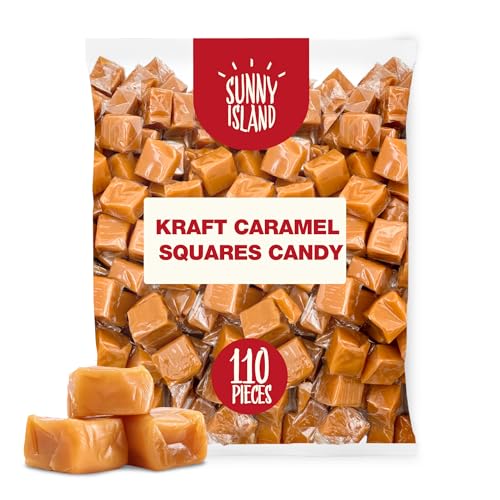 2-Pound Bag Individually Wrapped Caramel Candy S2373