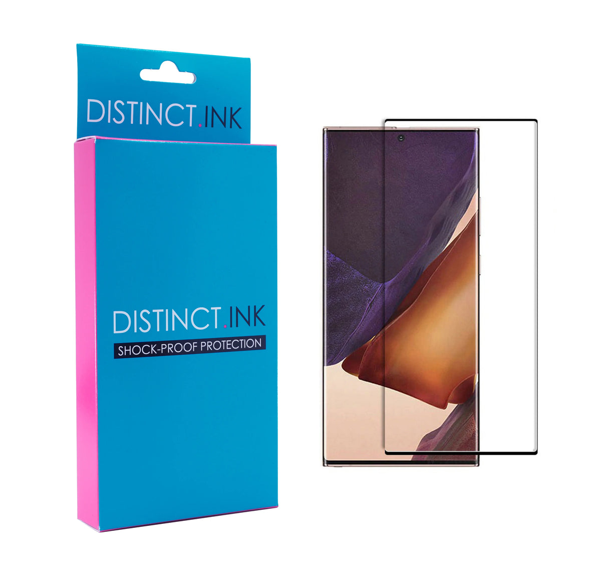 Clear Shockproof Hybrid Case for Samsung Galaxy Note 20 with Tempered Glass Screen Protector Y8018