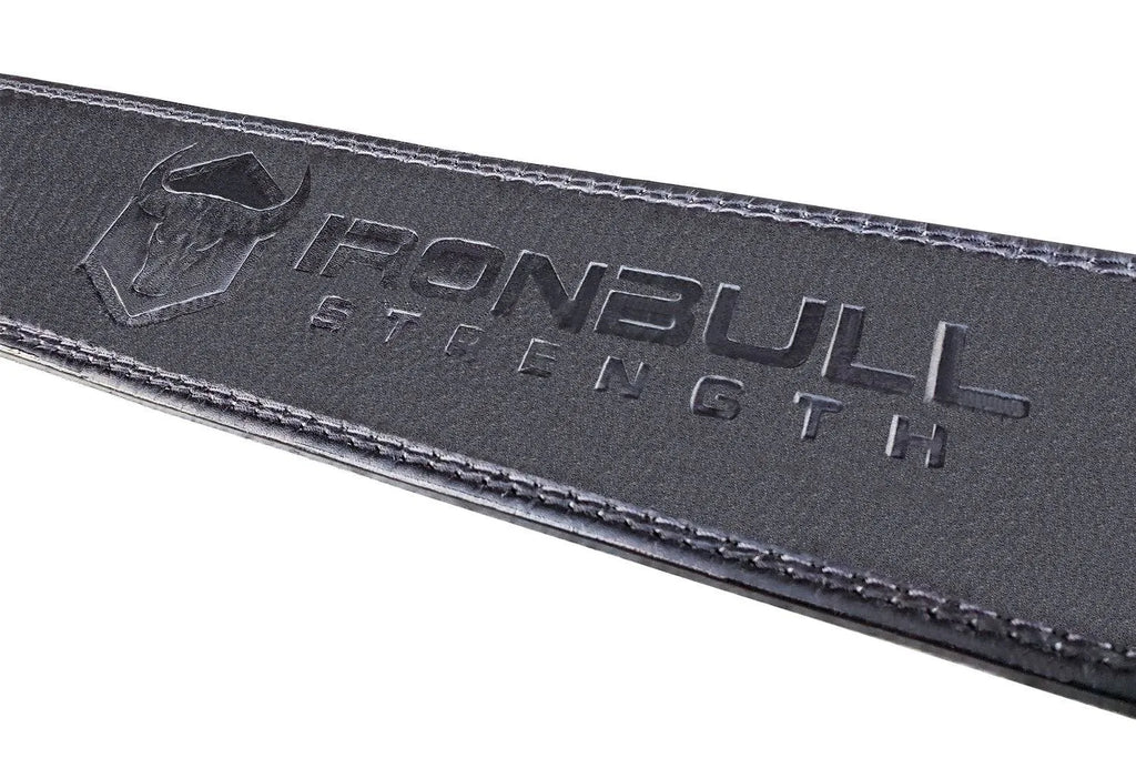 Black 2XL Leather Powerlifting Belt V92589