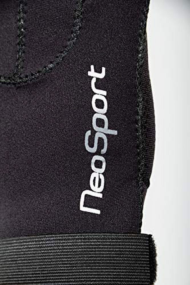 Black XX-Large Neoprene Five Finger Glove Z8987