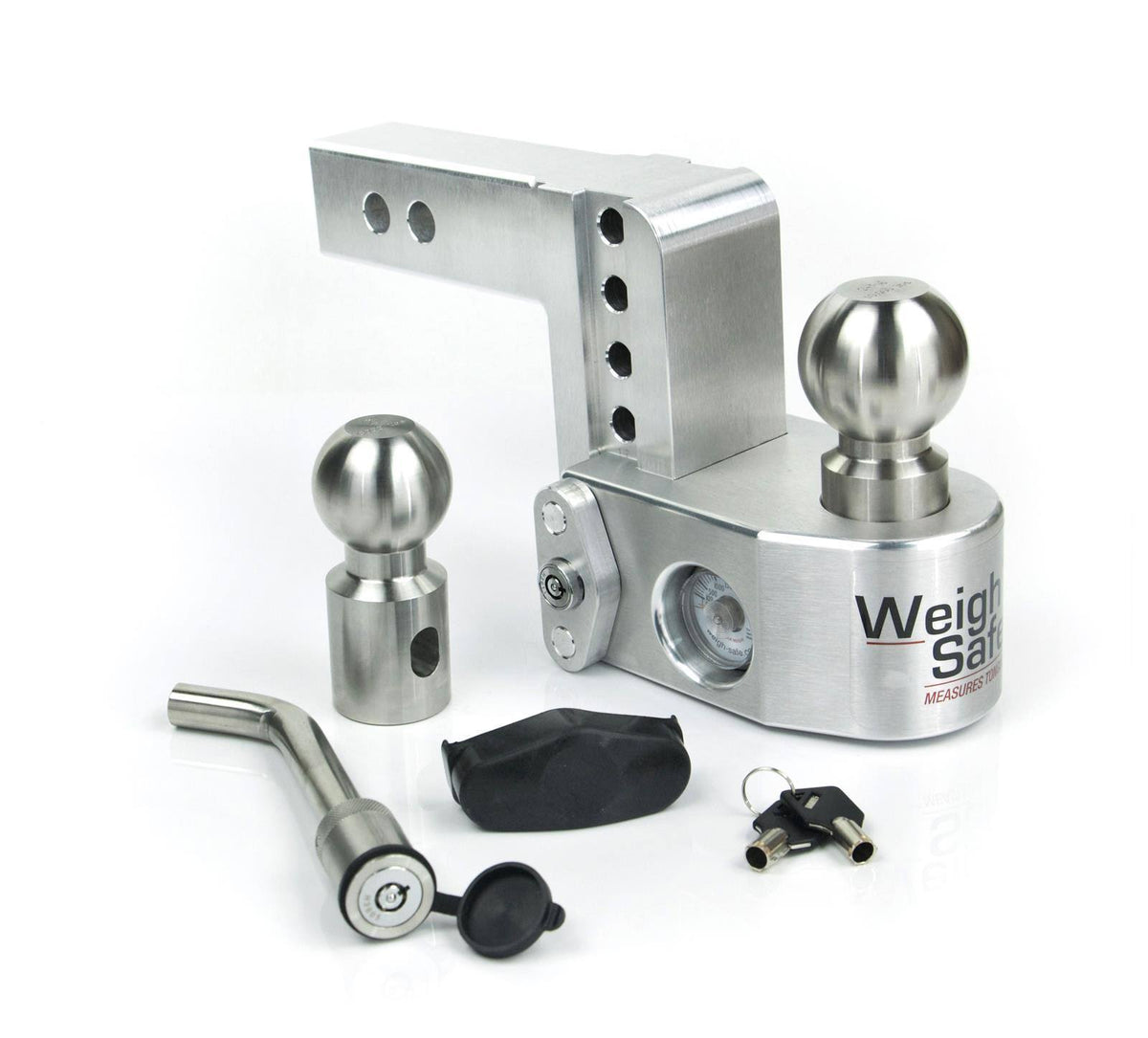 Adjustable 10x22 Drop Ball Mount with 3x22 Shank and Hitch Pin O865