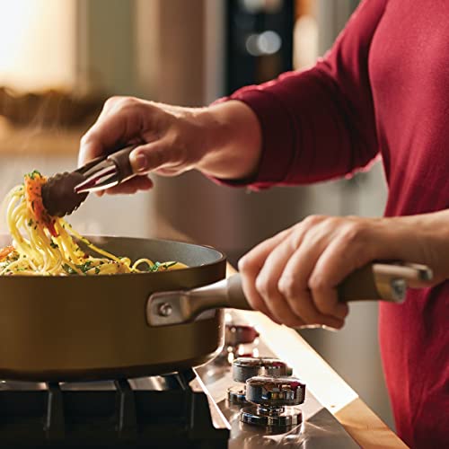 Hard-Anodized Nonstick 5 Qt. Dutch Oven & 10" Everything Pan Lid, Bronze J77197