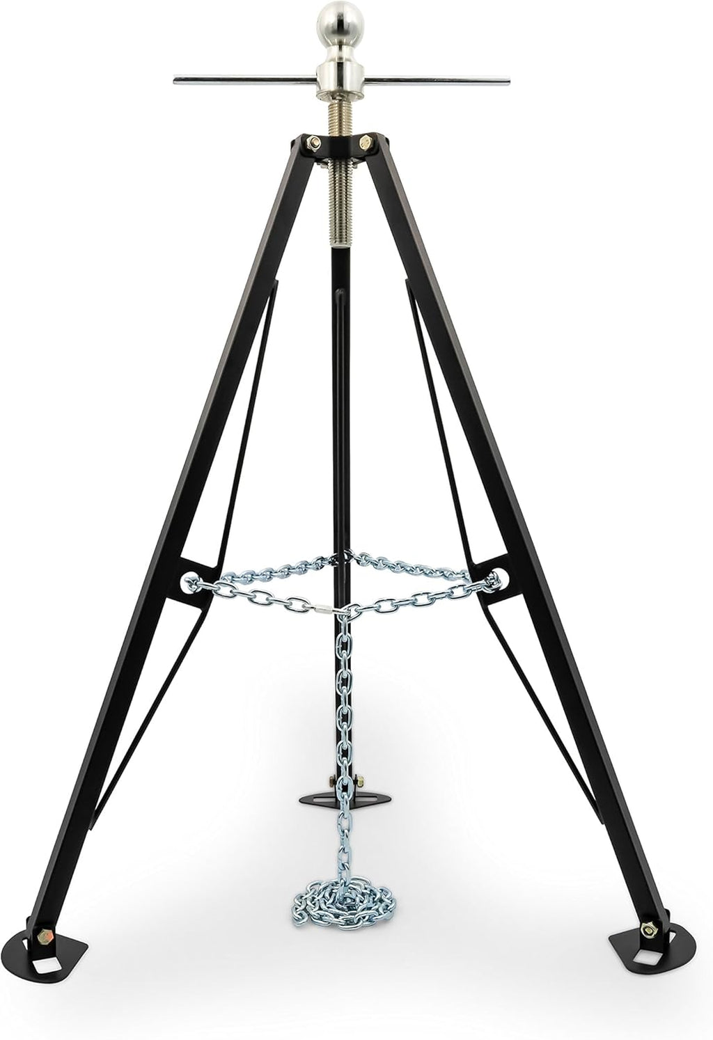 Heavy Duty Gooseneck Stabilizer Tripod Jack, Anti Rust Steel, 7500 lb Weight Capacity E10645