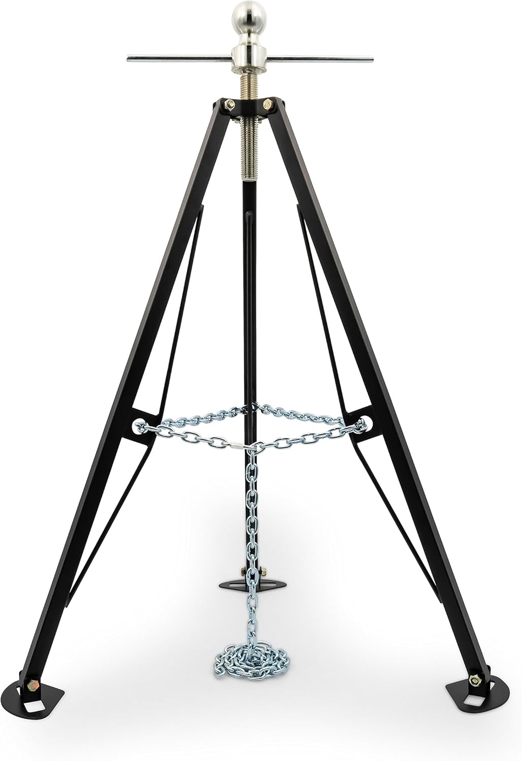 Heavy Duty Gooseneck Stabilizer Tripod Jack, Anti Rust Steel, 7500 lb Weight Capacity E10645
