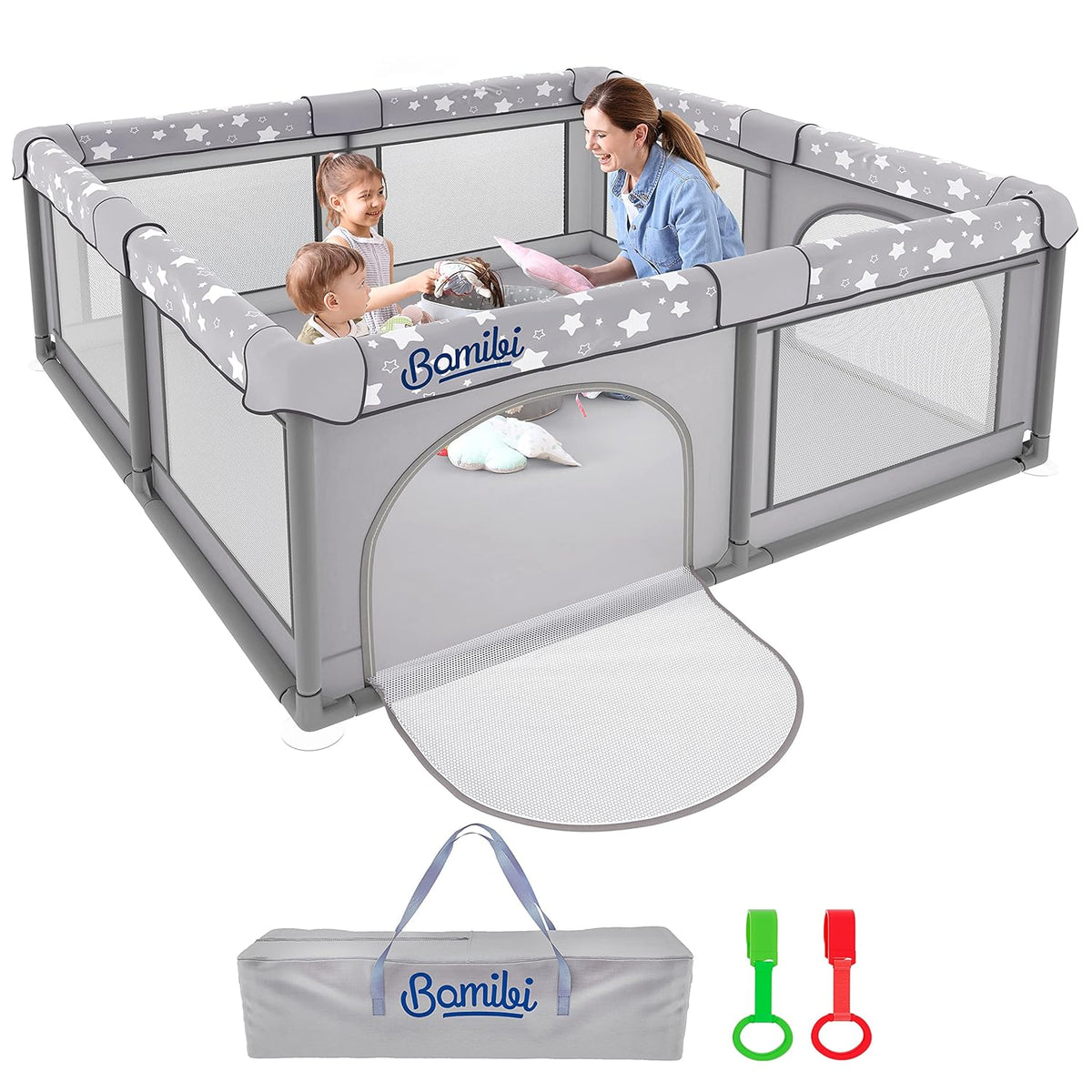X-Large Foldable Portable Baby Playpen with Carry-Case K680792