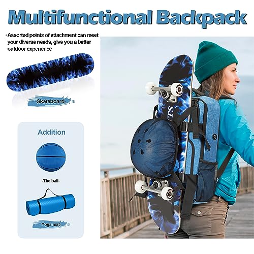 Skateboard Backpack Sports Backpack Laptop Bag U52145