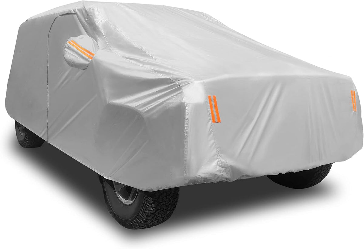 Waterproof Outdoor Full Size SUV Car Cover with Zipper Y715310