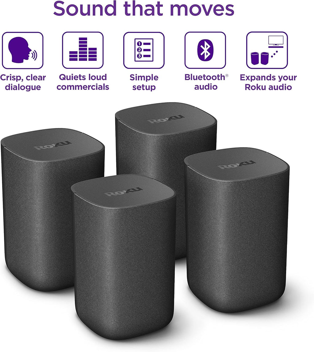 Black Wireless Speakers 2 Count S28789