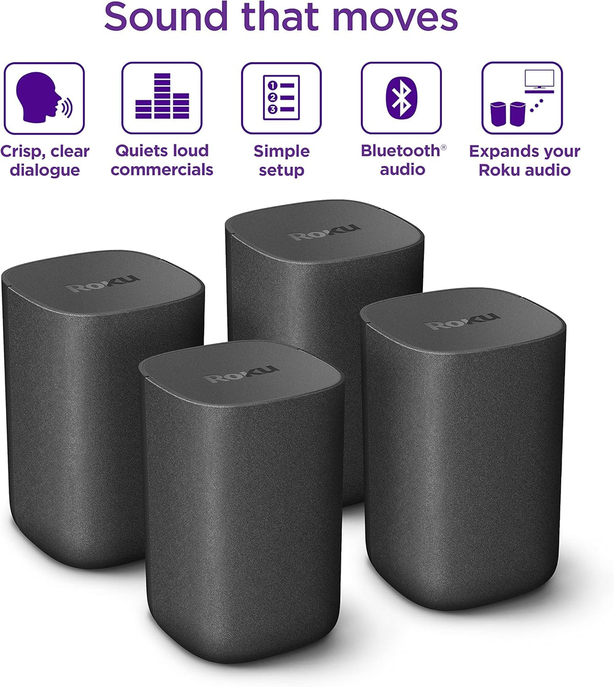 Black Wireless Speakers 2 Count S28789