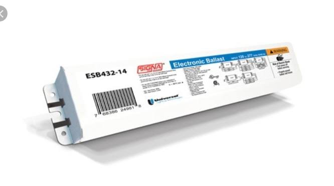 Electronic Fluorescent Ballast X4591