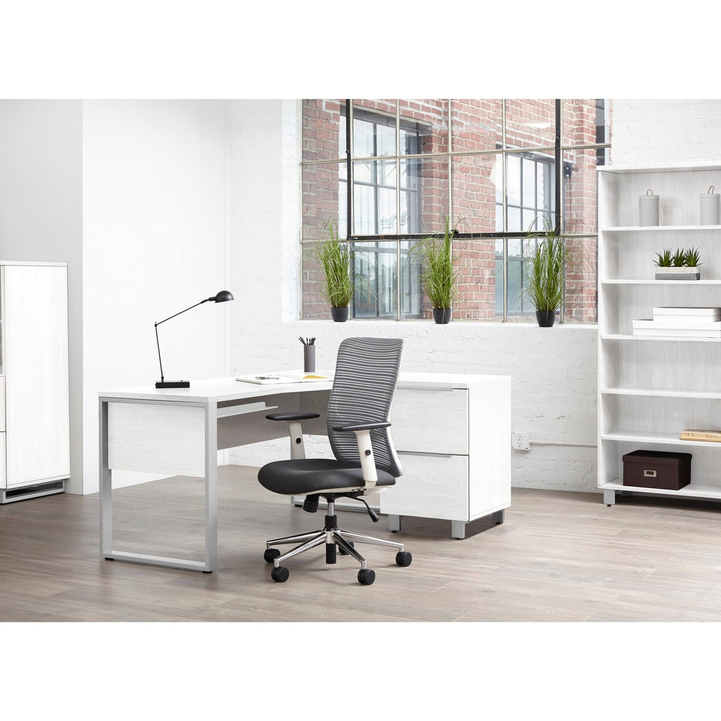 Crescent Desk 63x24/32 Inches in Espresso Q369033