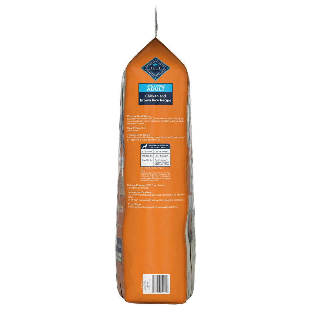 Natural Chicken and Brown Rice Dry Dog Food O651