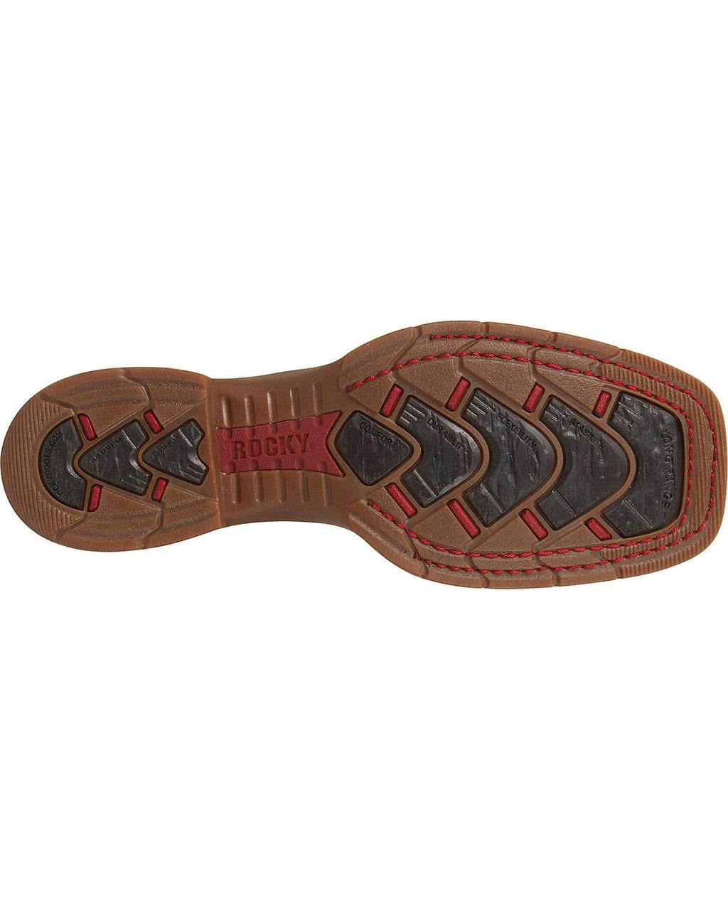 Brown 11 inch Carbon Fiber Toe Western Boots C403255