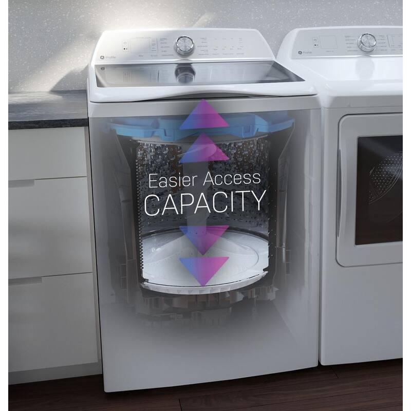 4.9 cu. ft. High-Efficiency Smart Top Load Washer in White I33736