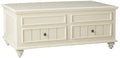 White Washed Lift Top Coffee Table E672460