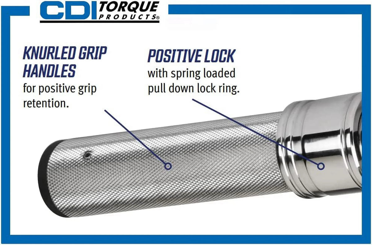 3/8-Inch Drive Metal Handle Click Type Torque Wrench F857