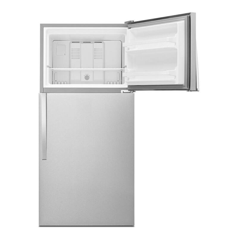 18.25 cu. ft. Top Freezer Refrigerator in Monochromatic Stainless Steel F46610