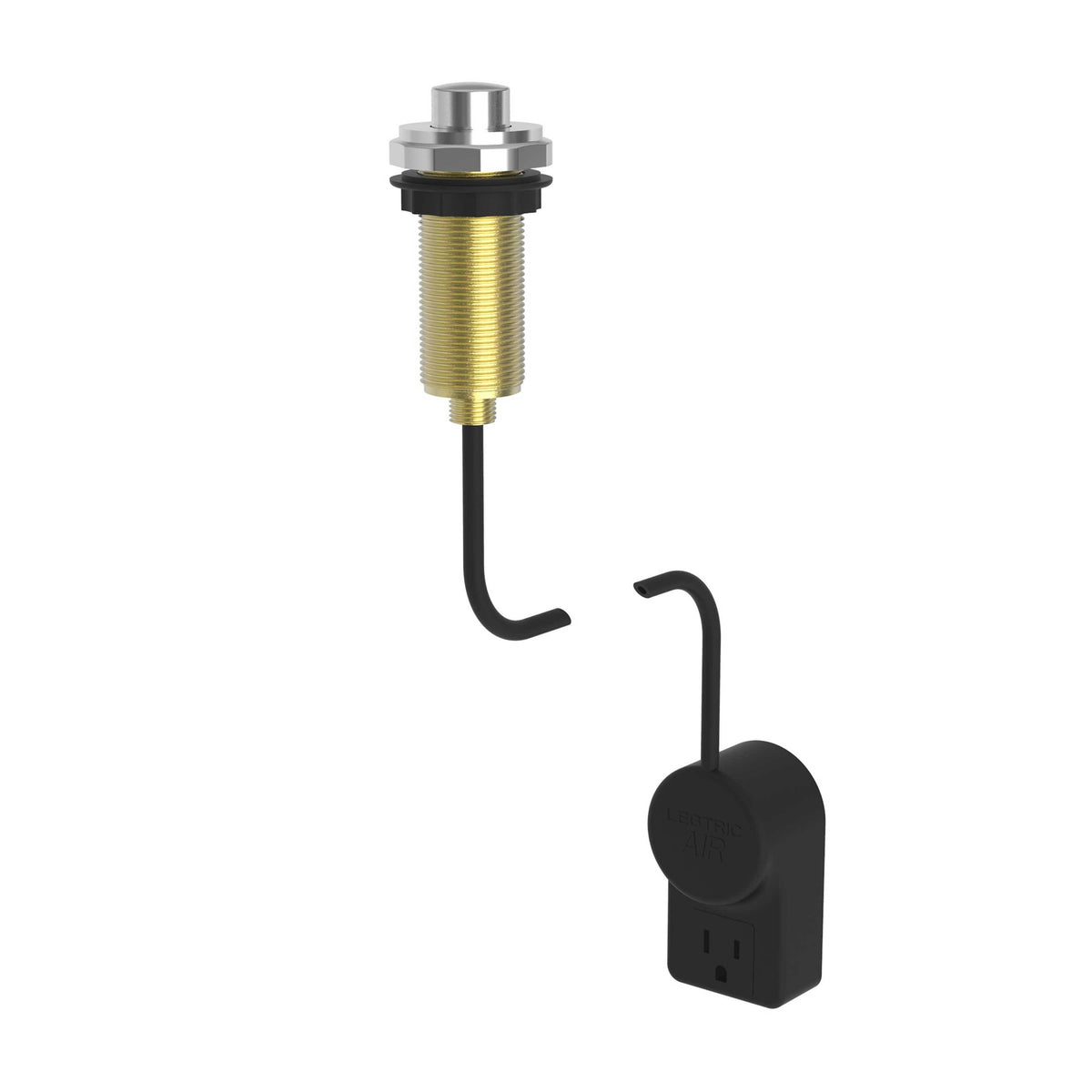 Air Activated Disposer Switch Polished Chrome C2341