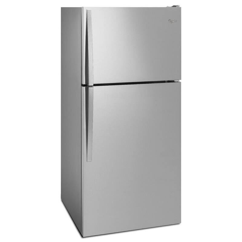 18.25 cu. ft. Top Freezer Refrigerator in Monochromatic Stainless Steel F46610