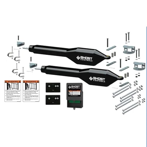 Heavy-Duty Automatic Gate Opener Kit for Swing Gates with Remote F498