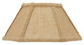 12 inch Replacement Chimney Shade in Natural Burlap M3390