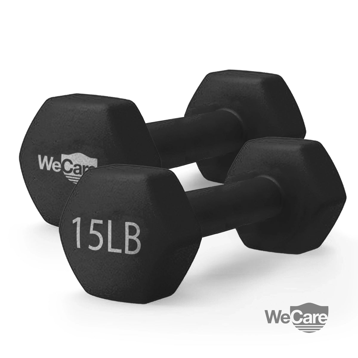 15lb Neoprene Dumbbell Pair Black M680