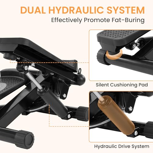 Portable Stepper with Resistance Bands S633659